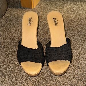 Vanity Black Women's Sandals